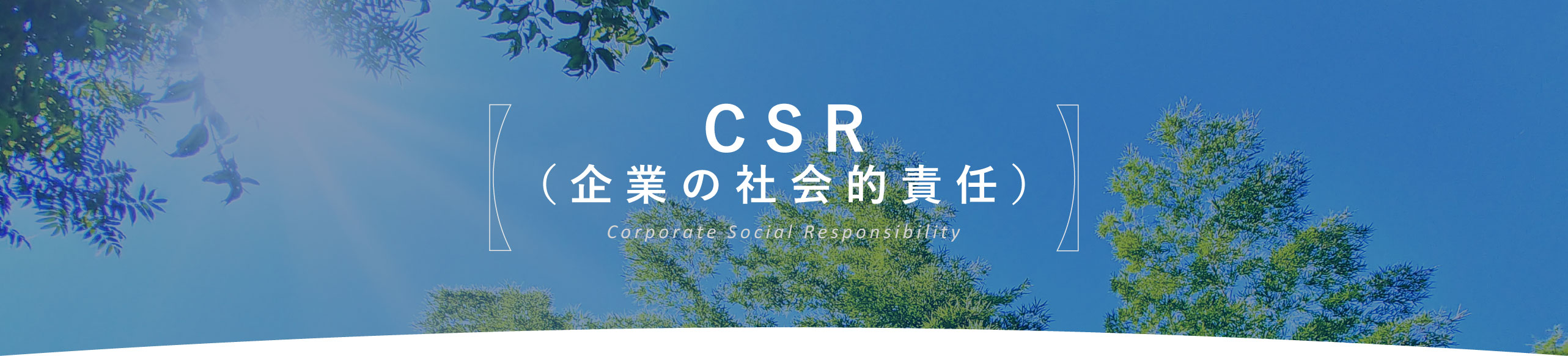 CSR 企業の社会的責任